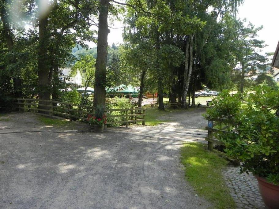 Ferienwohnung Tiererlebnishof Obermuehle Biebergemund エクステリア 写真