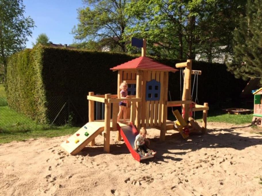 Ferienwohnung Tiererlebnishof Obermuehle Biebergemund エクステリア 写真