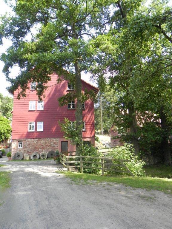 Ferienwohnung Tiererlebnishof Obermuehle Biebergemund エクステリア 写真