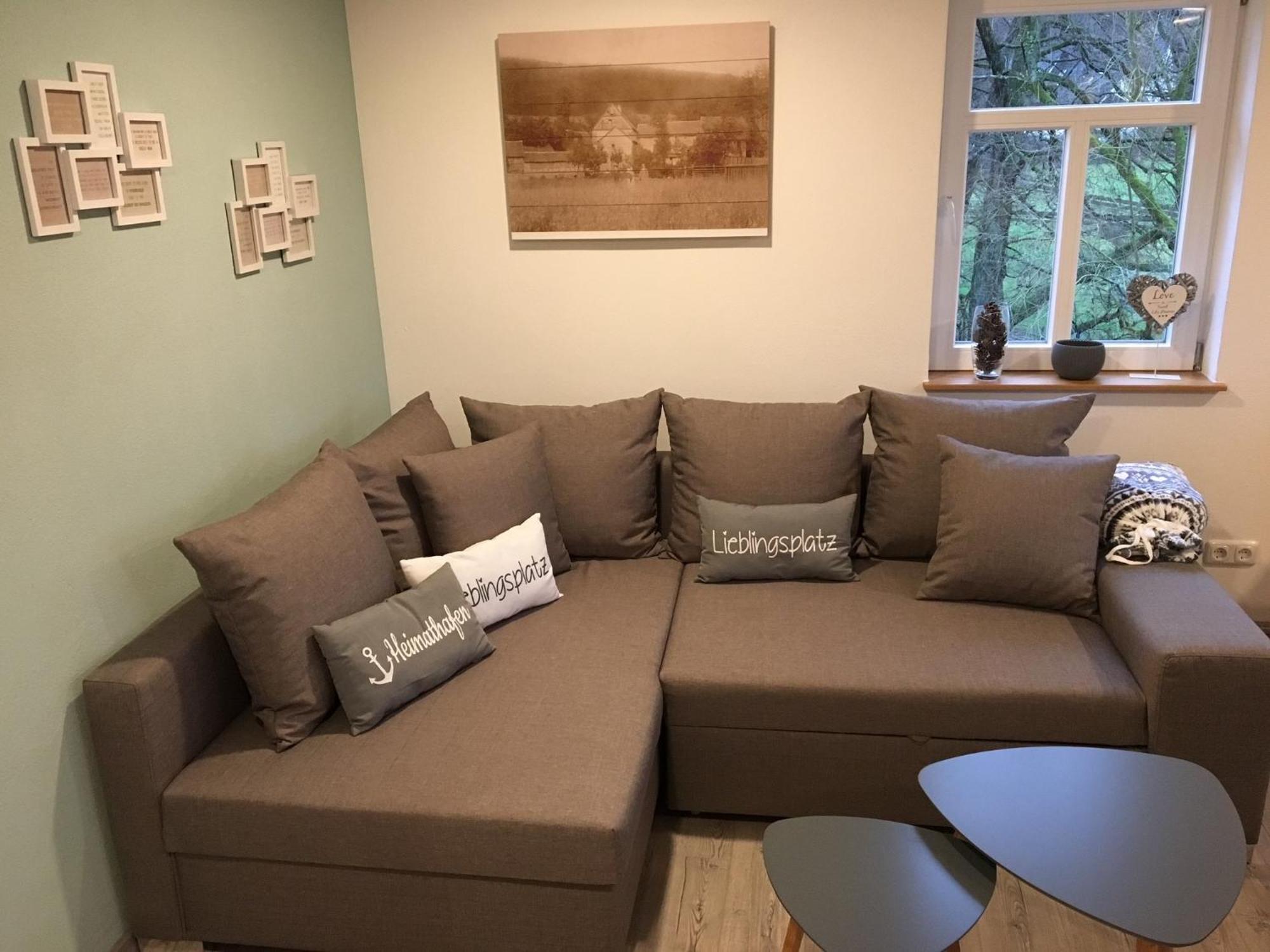 Ferienwohnung Tiererlebnishof Obermuehle Biebergemund エクステリア 写真