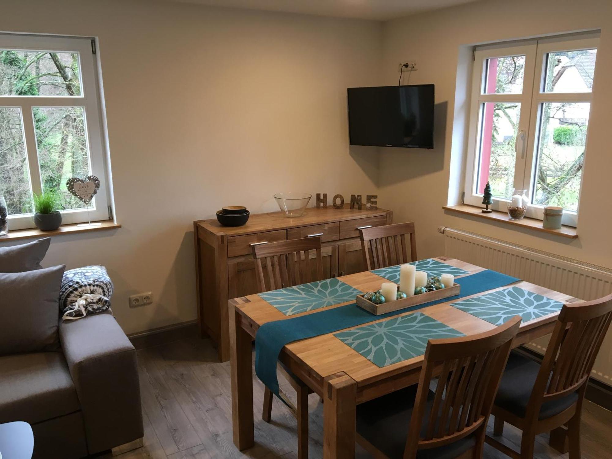 Ferienwohnung Tiererlebnishof Obermuehle Biebergemund エクステリア 写真